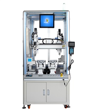 背靠背六轴双头全自动智能锁螺丝机